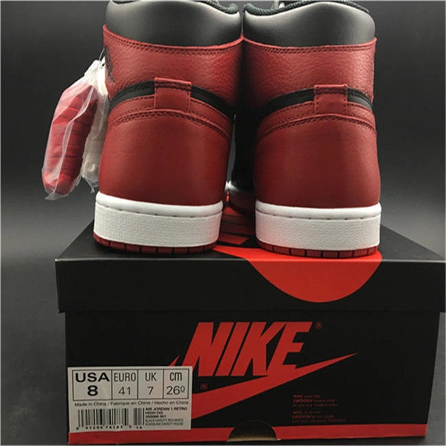 AJ1 Air Jordan 1 Retro High OG Banned 555088- Tailored 3645