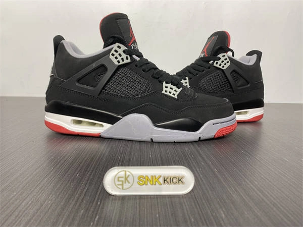 Jordan 4 Retro Bred 308497- Practical 3865