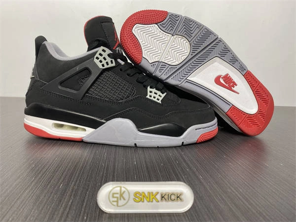 Jordan 4 Retro Bred 308497- Practical 3865