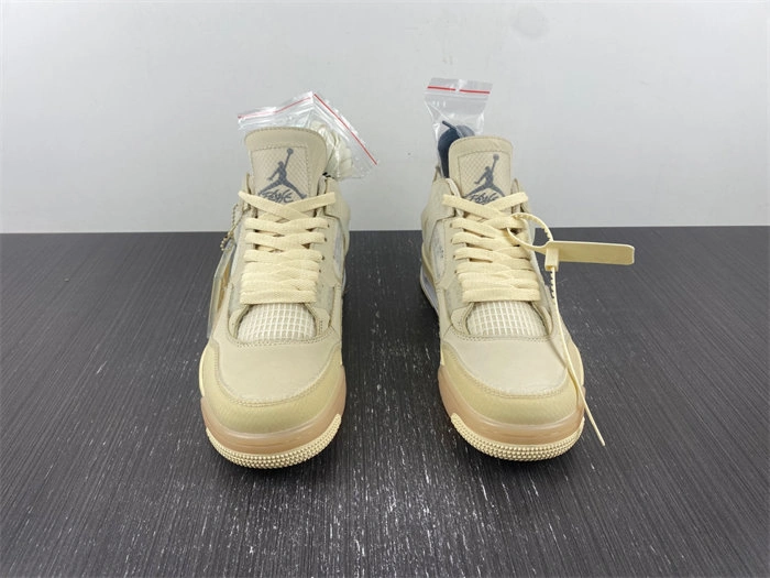 HighQuality Jordan 4 Retro Off-White Sail CV9388- 3858