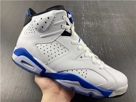 Jordan 6 Retro Sport Blue 384664- Stylish 4028