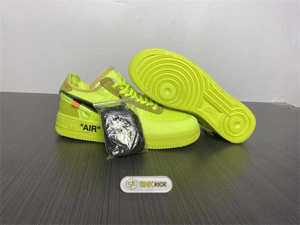 Nike Air Force 1 LowOff-White Volt AO4606- BestValue 5096