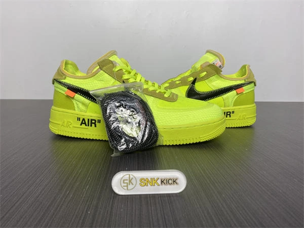 Nike Air Force 1 LowOff-White Volt AO4606- BestValue 5096