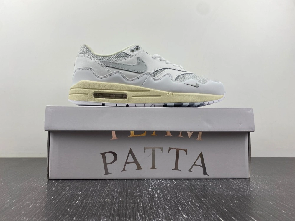 Nike Air Max 1 Patta Waves White DQ0299- Popular 5172