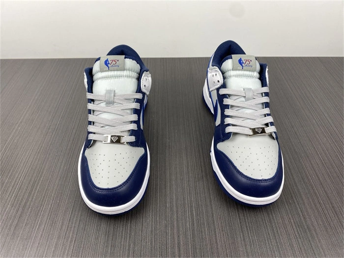 Nike Dunk Low EMB NBA 75th Anniversary Brooklyn Nets DD3363- Comfortable 4784