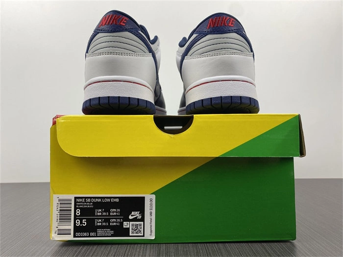 Nike Dunk Low EMB NBA 75th Anniversary Brooklyn Nets DD3363- Comfortable 4784