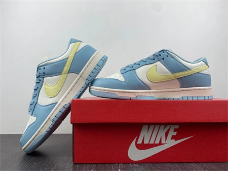OnTrend Nike Dunk Low Ocean Bliss Citron Tint DD1503- 4639