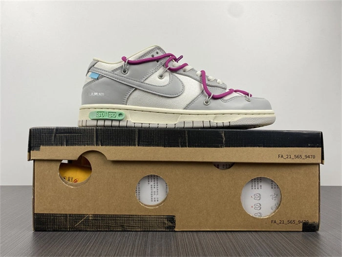 GoodFit Nike Dunk Low Off-White Lot 30 DM1602- 5047