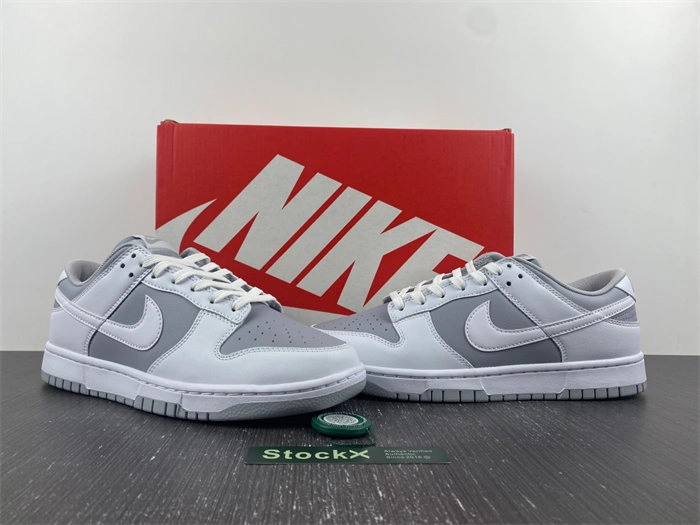 UrbanChic Nike Dunk Low Retro White Grey DJ6188- 4672