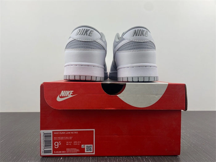 UrbanChic Nike Dunk Low Retro White Grey DJ6188- 4672