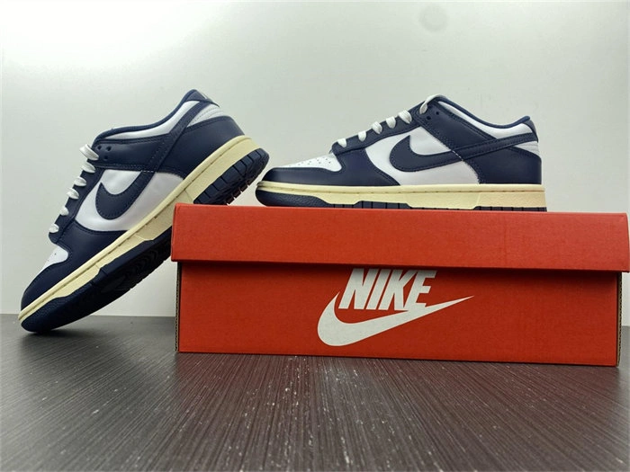 Nike Dunk Low Vintage Navy DD1503- Seasonal 4801