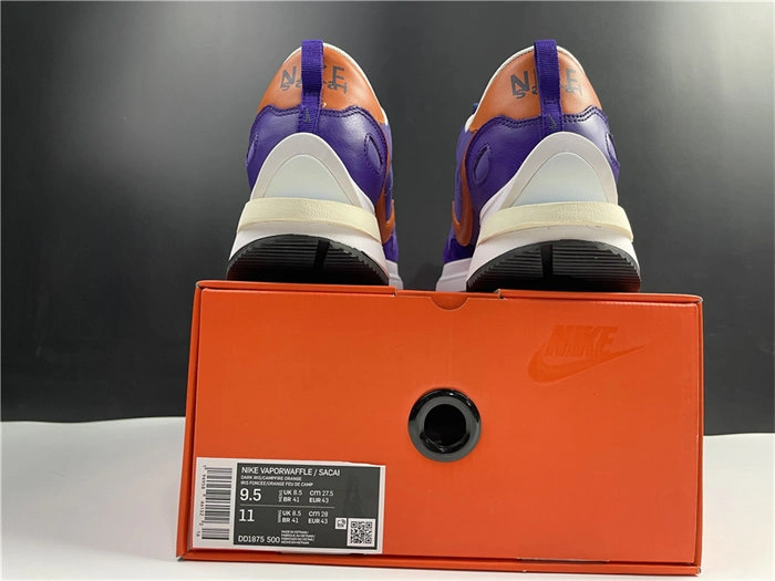 Affordable Nike Vaporwaffle sacai Dark Iris DD1875- 5233